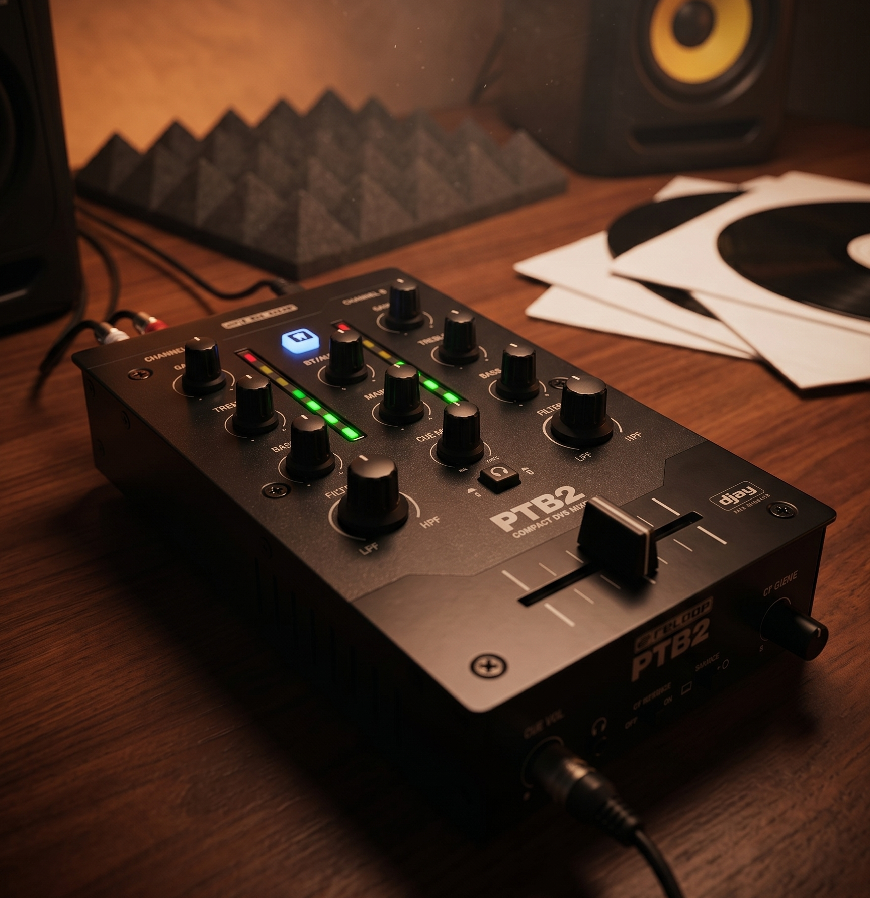Reloop PTB-2: O Mixer Portátil com Alma Digital